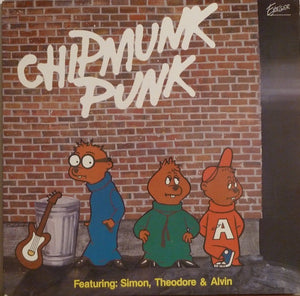 The Chipmunks – Chipmunk Punk - VG+ LP Record 1980 Excelsior USA Vinyl - Rock / Punk / New Wave