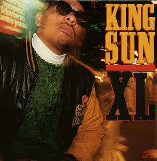 King Sun – XL - VG- (low grade) LP Record 1989 Zakia USA Vinyl - Hip Hop - Shuga Records