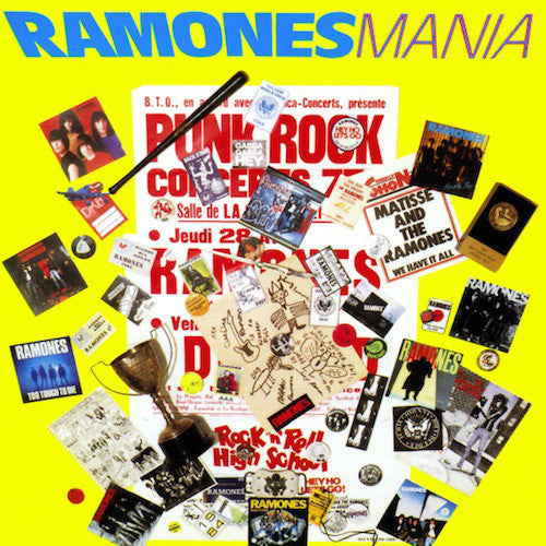 Ramones - Mania - New Vinyl Record '1988' Sire / Warner Brothers 2-LP Comp / Best of - Punk / Rock
