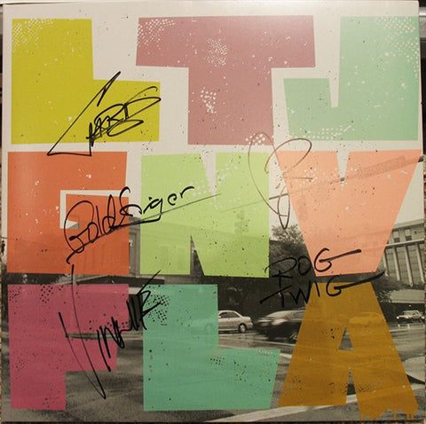 Less Than Jake – GNV FLA - New LP Record 2008 Sleep It Of USA Black Vinyl, 7" & Signed Lithograph - Punk / Ska / Pop Punk