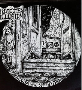 Protected Illusion – Sandman´s Store - Mint- 7" EP Record 1991 Öpstone Productions Finland Vinyl & Insert - Thrash / Speed Metal