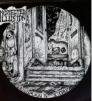 Protected Illusion – Sandman´s Store - Mint- 7" EP Record 1991 Öpstone Productions Finland Vinyl & Insert - Thrash / Speed Metal