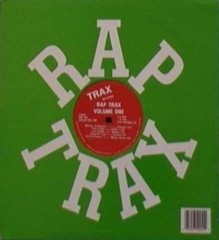 Various – Rap Trax - Volume One - VG+ LP Record 1989 Trax Vinyl - Chicago House / Acid House / Hip-House