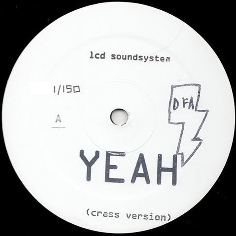 LCD Soundsystem - YEAH - New 12" Single Record 2013 DFA Vinyl - Electronic / Acid / Disco