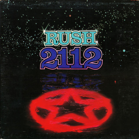 Rush - 2112 - VG Lp Record 1976 Mercury USA Vinyl - Prog Rock