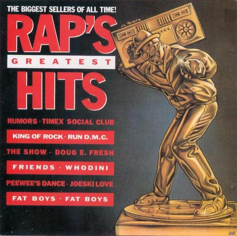 Various – Rap's Greatest Hits - Mint- LP Record 1986 Priority USA Vinyl - Hip Hop