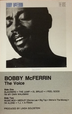 Bobby McFerrin – The Voice - Used Cassette 1984 Elektra Tape - Funk / Soul