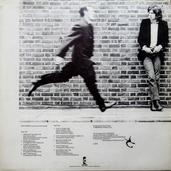 Nick Drake – Five Leaves Left (1969) - Mint- LP Record 1980s Island UK Import Vinyl - Rock / Folk Rock - Shuga Records