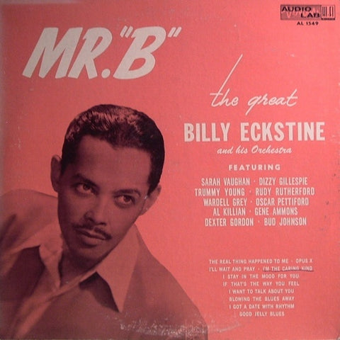 Billy Eckstine And His Orchestra – Mr. "B" - VG+ (VG- cover) LP Record 1960 Audio Lab USA Mono Vinyl - Jazz / Big Band / Swing / Bop