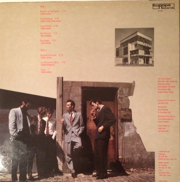 The Lounge Lizards – Live From The Drunken Boat - Mint- LP Record 2012 Europa USA Vinyl - Jazz / Post Bop / Contemporary Jazz - Shuga Records
