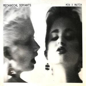 Mechanical Servants – Min X Match - Mint- EP Record 1980 Arabellum USA Vinyl & Insert - Synth-pop - Shuga Records