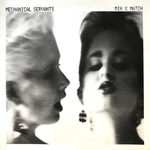 Mechanical Servants – Min X Match - Mint- EP Record 1980 Arabellum USA Vinyl & Insert - Synth-pop