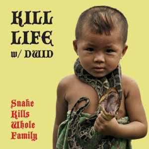 Kill Life w/ DWID - Snake Kills Whole Family / S.I.L. - New 7" SIngle Record 2012 Magic Bullet USA Red Vinyl - Hardcore / Punk