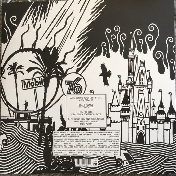 Atoms for Peace - AMOK - New 2 LP Record 2013 XL Vinyl & Download - Indie Rock / Art Rock / Electronic