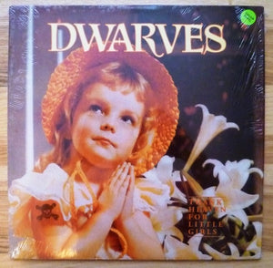 Dwarves – Thank Heaven For Little Girls - VG+ LP Record 1991 Sub Pop USA Yellow Marble Vinyl - Punk / Rock - Shuga Records