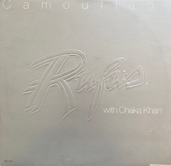 Rufus With Chaka Khan - Camouflage - VG+ LP Record 1981 MCA USA Vinyl - Soul / Disco / Funk