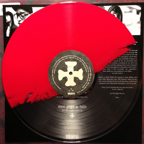 Moe Pope & Rain ‎– Let The Right Ones In - New Lp Record 2013 Brick USA Red/Clear Vinyl - Hip Hop / Jazz Funk - Shuga Records