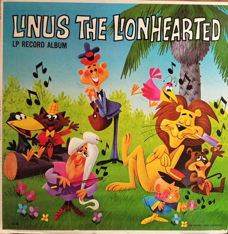 Various – Linus The Lionhearted - VG+ LP Record 1964 General Foods USA Vinyl - Children's / Story / Soundtrack
