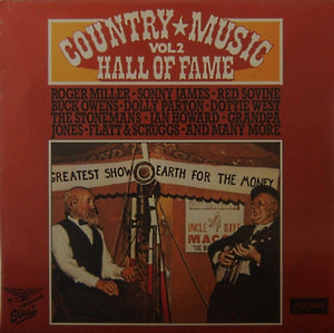 Various – Country Music Hall Of Fame - Vol. 2 - VG+ 2 LP Record 1960s London Germany Vinyl - Country
