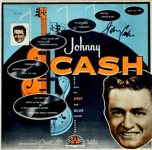 Johnny Cash - With His Hot And Blue Guitar (1957) - New Vinyl Record 2015 Reissue Press USA - Country