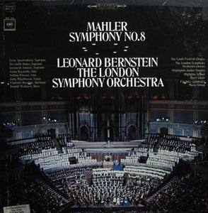 Leonard Bernstein - Mahler - Symphony No. 8 - New 2 LP Record Box Set 1967 Columbia USA Stereo Vinyl Original - Classical - Shuga Records