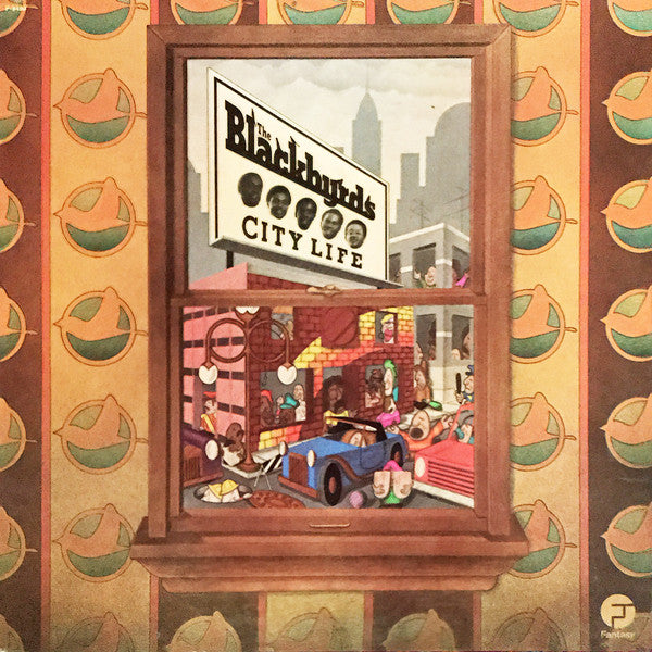The Blackbyrds ‎– City Life - VG+ Lp Record 1975 Fantasy Original USA Vinyl - Jazz / Jazz-Funk