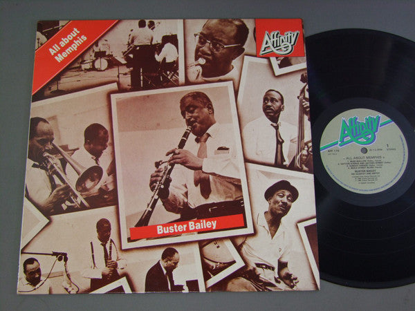 Buster Bailey - All About Memphis VG - 1986 Affinity UK - Jazz - Shuga Records