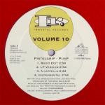 Volume 10 – Pistolgrip-Pump - Mint- 12" Promo Single Record 1993 Immortal Red Transparent Vinyl - Hip Hop