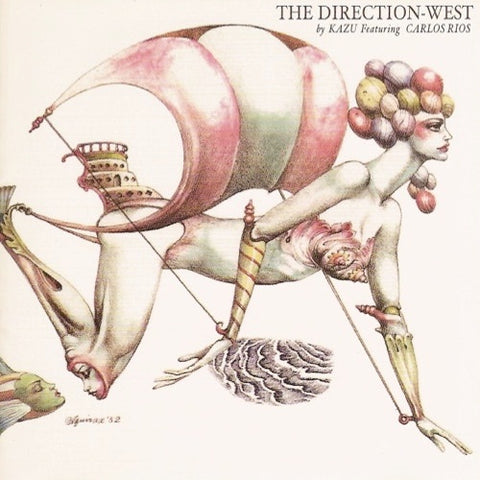 Kazu Featuring Carlos Rios – The Direction-West - VG+ LP Record 1982 Lakeside Vinyl - Jazz-Funk