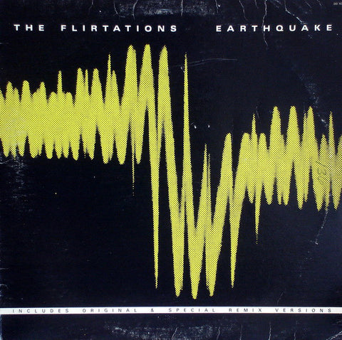 The Flirtations - Earthquake VG - 12" Single 1983 D&D USA - Synth-Pop