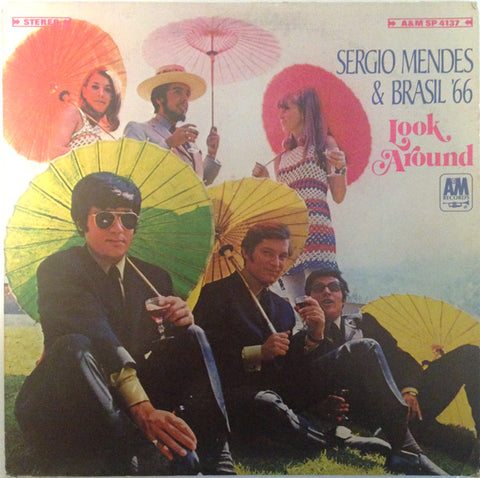 Sergio Mendes & Brasil '66 - Look Around - VG+ LP Record 1968 A&M USA Vinyl - Latin Jazz / Bossa Nova / Samba / MPB