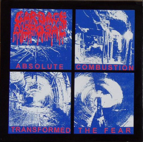 Garbage Disposal – Absolute Combustion Transformed The Fear - MInt- 7" EP Record 1996 Perverted Taste Germany Purple Brown Vinyl - Grindcore / Death Metal