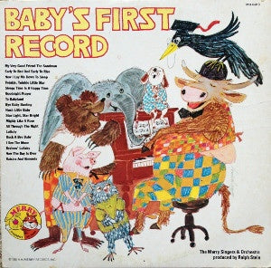 The Merry Singers & Orchestra – Baby's First Record - VG+ LP Record 1980 Merry USA Vinyl - Children's / Nursery Rhymes