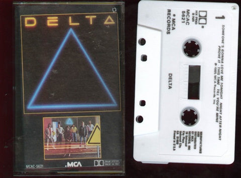Delta – Delta - Used Cassette MCA 1985 USA - Rock