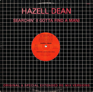 Hazell Dean ‎– Searchin' (I Gotta Find A Man) (Original & Special Extended Re-Mix Versions) - Mint- 12" Single Record 1983 USA Original Vinyl - Hi NRG / Italo Disco