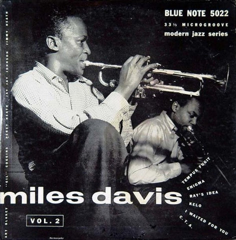 Miles Davis – Vol. 2 - VG+ 10" LP Record 1953 Blue Note Mono Original Vinyl - Jazz / Bop