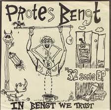 Protes Bengt – In Bengt We Trust (1986) - VG+ 7" EP Record 1989 Uproar Röj Sweden Vinyl - Hardcore / Punk
