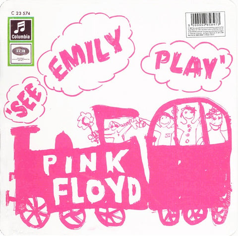 Pink Floyd – See Emily Play - New 7" EP Record Store Day 2013 Columbia Europe Pink Vinyl & Poster - Psychedelic Rock