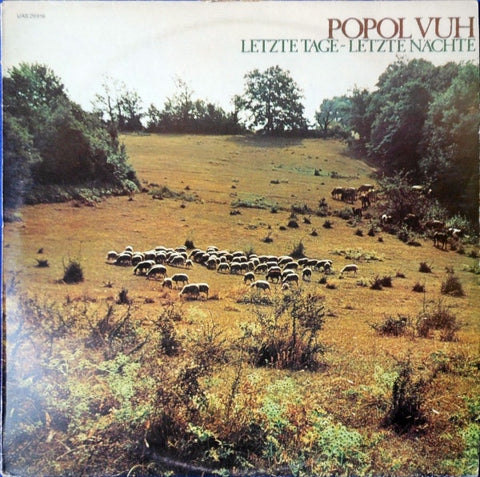 Popol Vuh – Letzte Tage - Letzte Nächte - VG+ LP Record 1976 United Artists France Original Vinyl - Krautrock / Experimental / Folk Rock