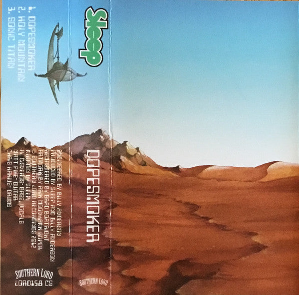 Sleep ‎– Dopesmoker (2003) - New Cassette Album 2021 Southern Lord USA Green Tape - Doom Metal / Stoner Rock - Shuga Records