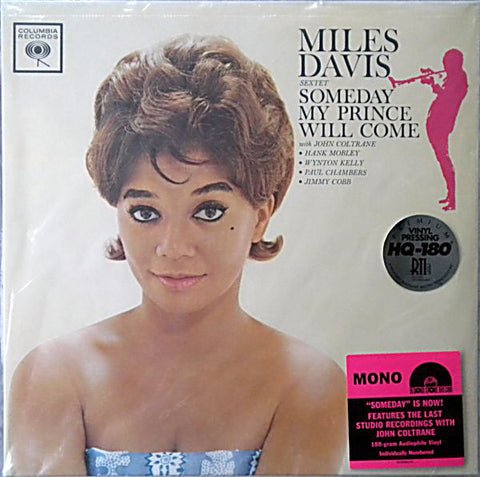 Miles Davis Sextet ‎– Someday My Prince Will Come - New LP Record 2013 Legacy Vinyl - Jazz / Hard Bop