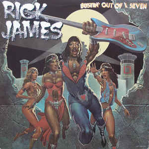 Rick James ‎– Bustin' Out Of L Seven - VG+ LP Record 1978 Gordy USA Vinyl - Funk / Disco