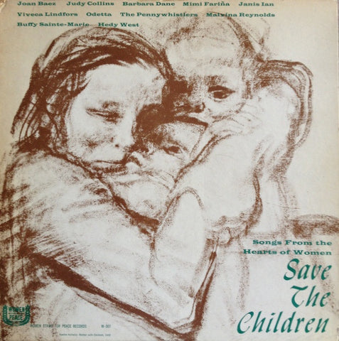 Various – Save The Children - VG+ LP Record 1967 Women Strike For Peace USA Vinyl - Folk / Blues
