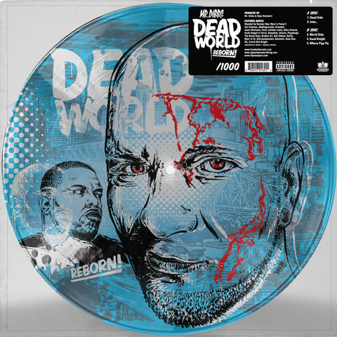 Mr. Dibbs - Dead World Reborn - New 12" Ep Record 2013 Rhymesayers Picture Disc & Numbered - Hip Hop