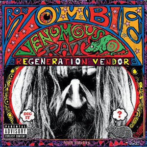 Rob Zombie - Venemous Rat Regeneration Vendor - New Vinyl Record 2014 Universal Gatefold 180gram LP - Metal / Hardrock / Industrial