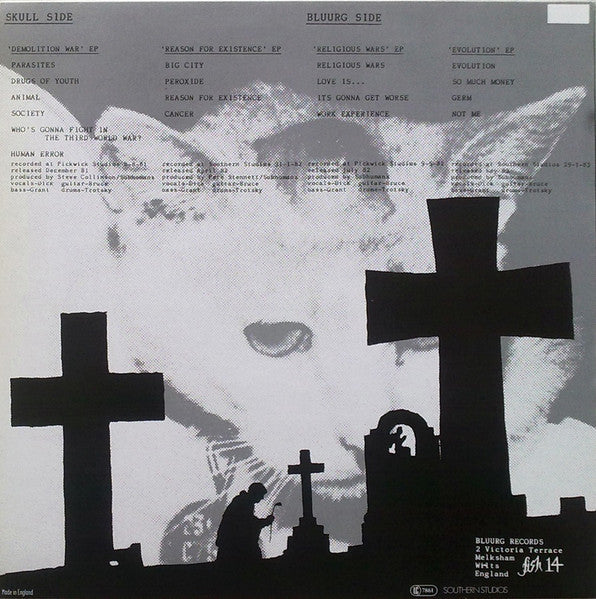 Subhumans – EP LP (1985) - VG+ LP Record 1990 Bluurg Records UK Vinyl & Insert - Hardcore / Punk - Shuga Records