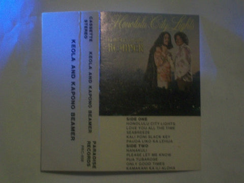 Keola & Kapono Beamer – Honolulu City Lights - Used Cassette 1978 Paradise Tape - Pacific / Hawaiian Folk