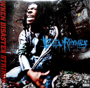 Busta Rhymes ‎– When Disaster Strikes... - VG+ 2 Lp Record 1997 Elektra USA Original Vinyl & Insert - Hip Hop