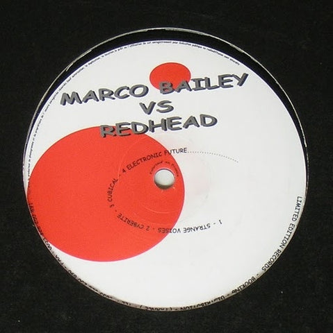 Marco Bailey vs Redhead – Strange Voises - VG+ 12" Single Record 2000 France Vinyl - Techno