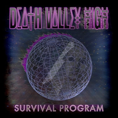 Signed Autographed - Death Valley High – Survival Program - Mint- 7" EP Record 2012 Minus Head Vinyl - Alternative Rock / Industrial / Goth Rock